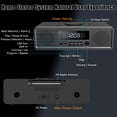 thumbnail image 2 of Sistema estéreo doméstico WISCENT Reproductor de CD compacto 20W RMS Black, 2 of 7