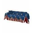 thumbnail image 2 of Star Stripes Flag Sofa Covers for 3 Cushion,Washable Couch Cover for Sectional Sofa Slipcovers with Tassel,Rustic Shabby Chic Wood Grain Loveseat Covers Futon Cover Throw Blanket 71''x118'', 2 of 8