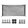 thumbnail image 1 of Soumake Car Storage Net Organizer Simple Installation Versatile Use Heavy-Duty Luggage Holder Trunk Storage Net with Mount Kit, 1 of 8
