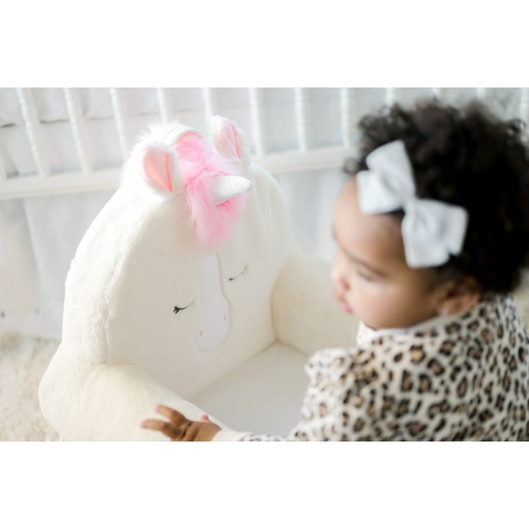 Soft Landing Elite Seat – Divano E Lettino Trasformabile Per Bambini Con Personaggi Premium, Morbido E Portatile, Unicorno - 4