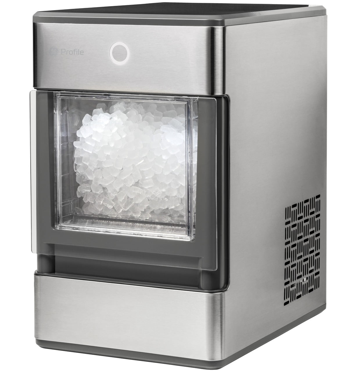 GENERAL ELECTRIC Profile Opal Nugget Ice Maker | Up to 24 lbs. Per Day Countertop Ice Maker, Stainless Steel