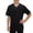 Black, variant on Boys Baseball Jersey Shirt Mesh Button Down Blank Softball Short Sleeve Tops Kids V-Neck Hip Hop Active Hipster Shirts