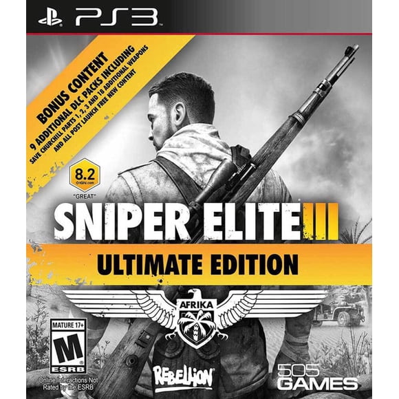 Videojuego Sniper Elite III Edición Ultimate PS3 de 505 Games