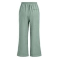 thumbnail image 5 of Ruiwill Wide Leg Uniform Pants Girls Size 7-8 Years Elastic Wasit Baggy Girl Sweatpants With Pockets School Outfits For Girls, 5 of 8