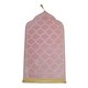 thumbnail image 2 of Alfombra de oración Alfombras Poliéster duradero 65 cm x 115 cm Regalos de vacaciones Regalo de Ramadán con borla Alfombra de oración para interiores Rosa Macarena alfombra de rezo, 2 of 8