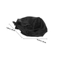 thumbnail image 2 of AURARMLET Bonnet Para De Satén Negro Con Antideslizante Cómodo, 2 of 8
