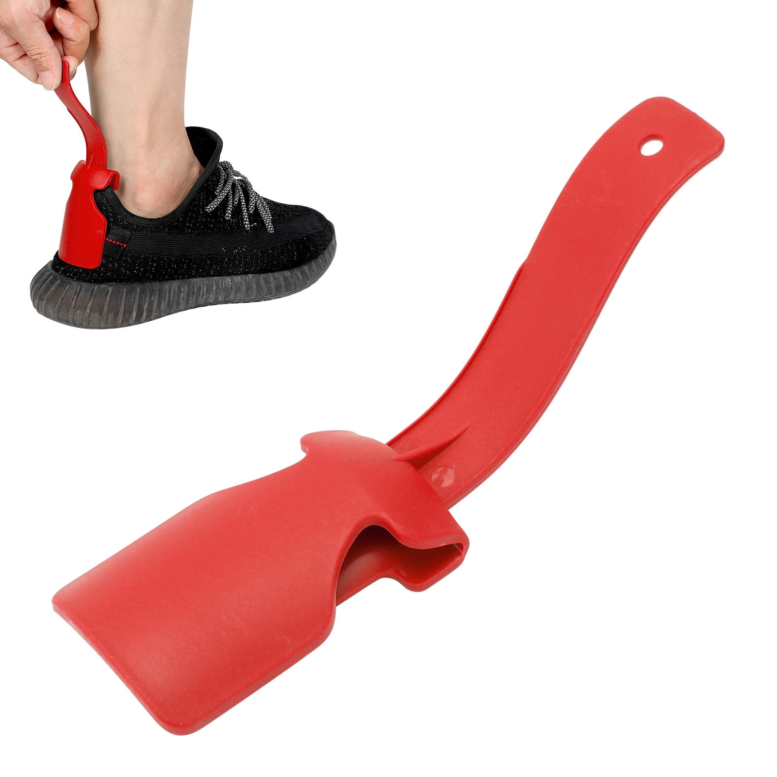 Lazy Shoe Helper Portable Sock Slider Short Handled Shoe Horn Shoe