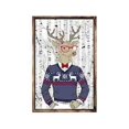 thumbnail image 1 of Vintage Reindeer Wooden Wall Decor, 1 of 1
