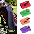 thumbnail image 4 of 1PC Golf Towel 50 * 30cm with Carabiner Clip Nice Q1W5, 4 of 9