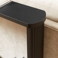thumbnail image 4 of Hassch Extra Long 70 Inch Skinny Entryway Sofa Table Behind Couch, Modern 2-Tier Narrow Hallway Console Table with Storage, for Foyer, Corridor, Living Room (Black), 4 of 10