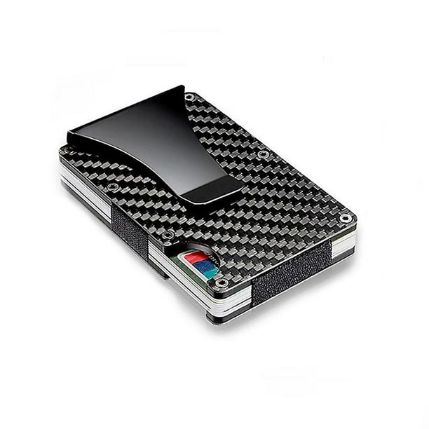 Men's Carbon Fiber Wallet Multifunctional Slim Lightweight Credit Card
