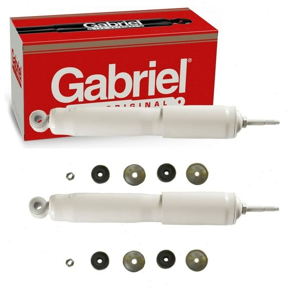 2 pc Gabriel Front Ultra Shock Absorbers compatible with Ford E-250 Econoline 1992-2002
