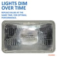 thumbnail image 2 of Faro delantero Sylvania SilverStar Sealed Beam H4651 Halógeno 100x165, 2 of 7