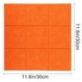 thumbnail image 2 of EXHUMKY Practical Design Felt Board Orange For Home Decor 1Pcs, 2 of 6
