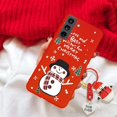 thumbnail image 1 of Reindeer 3D Christmas Santa Claus Tree Hat Case For iPhone 7 8 Plus 6 6S Plus Snowman 3D Key Chain Tpu Phone Cover, 1 of 5