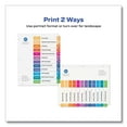 thumbnail image 3 of customizable table of contents ready index multicolor dividers, 12-tab, jan. to dec., 11 x 8.5, white, 6 sets, 3 of 7