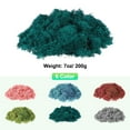 thumbnail image 2 of Uxcell Preserved Reindeer Moss 7oz Fake Moss for Crafts Artificial Dried Moss for Decoration Terrariums Blue Green, 2 of 7