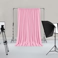 thumbnail image 6 of Clearance! Hiasan Backdrop for Party Decoration [2P], Prom Graduation, Rod Pocket High Density Polyester Photo Background, 5ft x 10ft, Pink, 6 of 9