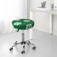 thumbnail image 7 of Fotbe Snowflake Stool Covers Round,Waterproof Round Bar Stool Covers Bar Chair Covers Washable Stool Cushion Slipcover for 12-14 Inch Chair-12 inch, 7 of 7