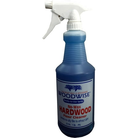 Woodwise Ready-to-Use N-Wax Hardwood Floor Cleaner 32oz Spray (Best Way To Wax Hardwood Floors)