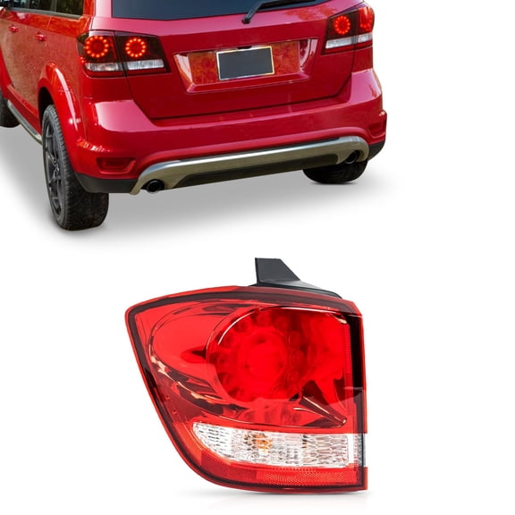 Left Driver Side Outer Tail Light LED Assembly Fits 11-20 Dodge Journey