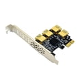 thumbnail image 1 of funtasica PCIe 1 to 4 Riser Card PCI-E 1X to External 4 PCI-e USB 3.0 Adapter, 1 of 5