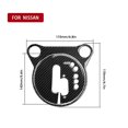 thumbnail image 2 of 2Pcs Carbon Fiber Interior Gear Shift Box Panel Cover Car Refitting Fit for 370Z Z34 20092020, 2 of 3