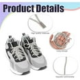 thumbnail image 3 of Tutuviw 2Pcs 47in Colorful Rhinestone Shoelaces Round,Trousers Rope Belt, Hoodie Drawstring for DIY Crafts Decorations,Metal Head Drawstring Cord Replacement for Sneakers Hoodie Pants, 3 of 8