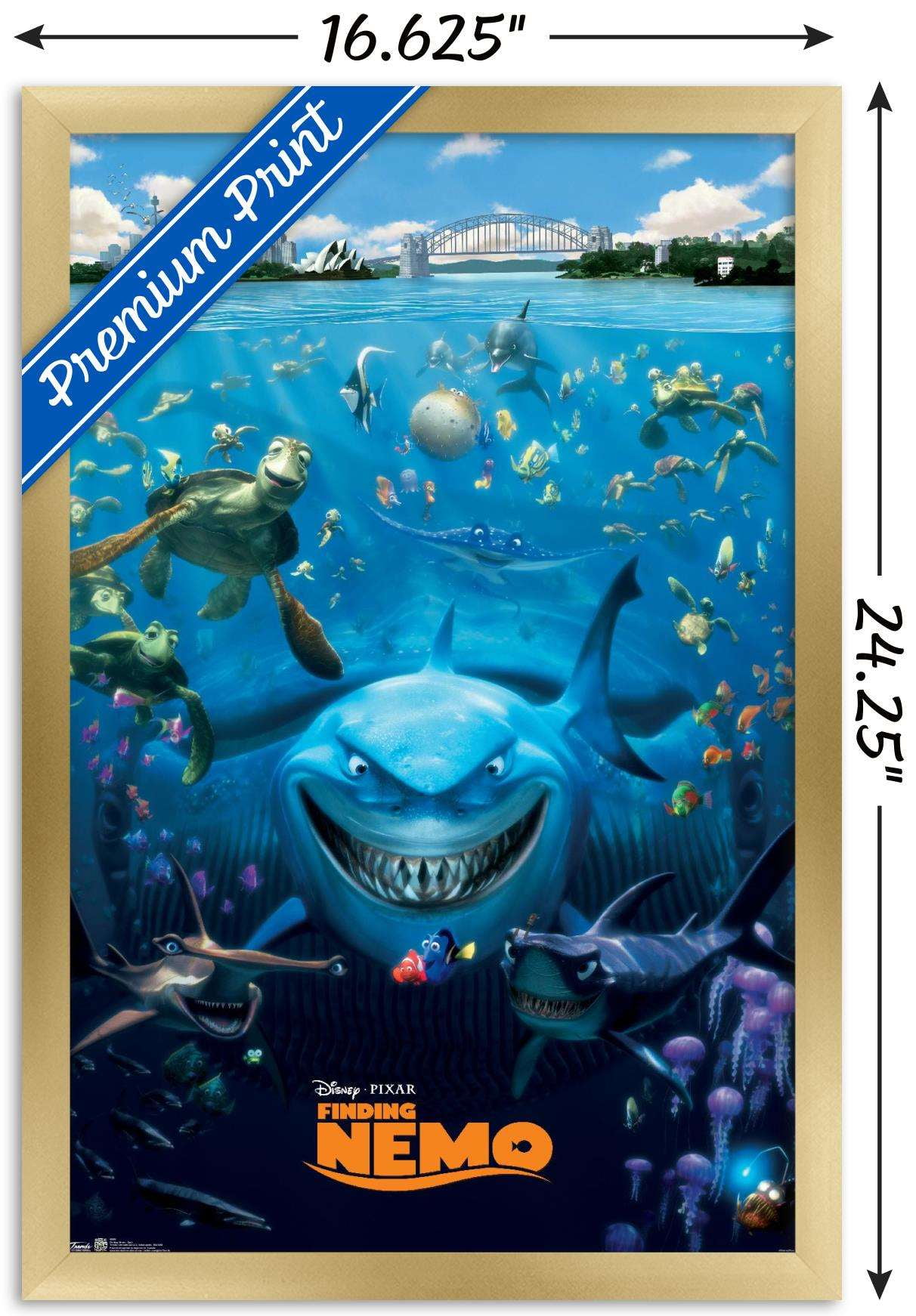 FRAMED Finding Nemo Movie Poster16 Different Kids Posters to choose from! 