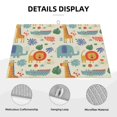 thumbnail image 3 of Sikiie Jungle Animals Dish Drying Mat, Kitchen Counter Mat, Self Drying Mat for Kitchen Counter Dish Drying Pad ,for Dishes, Utensils, Pots and Pans(24" x 18"), 3 of 7