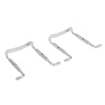 thumbnail image 1 of Barbada de violín portátil, abrazadera de tornillo para barbada, piezas de violín, almohadillas de latón, accesorios de bricolaje, plata, 1 of 8