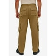 thumbnail image 2 of Boulder Creek by KingSize Men's Big & Tall Ranger Side-Elastic Stacked Cargo Pocket Pants, 2 of 5
