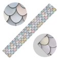 thumbnail image 5 of Yayeee Table Runner 70 inches Long Home Kitchen Dinning Party Decoration, Light Blue Shimmering Pattern, 5 of 7