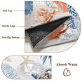 thumbnail image 5 of Ocean Anchors Area Rugs 4x6 ft Orange Blue Summer Sea Corals Shells Starfish Washable Rug Non Slip Indoor Carpet Absorbent Floor Mat for Living Room Bedroom Dining Room, 5 of 9