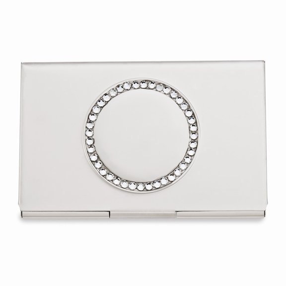 FB Jewels Nickel-plated Business Card Holder