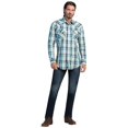 thumbnail image 4 of Camisa Regular Fit Manga Larga Wrangler Hombre 736 Azul Marino, 4 of 5