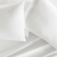 thumbnail image 4 of White 300TC Cotton Cooling Pillow Case Set, Standard/Queen, by Noble Linens, 4 of 8