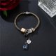 thumbnail image 2 of Joyería de pulsera con colgante de cristal de aleación de diamantes de imitación de personalidad brillante (oro), 2 of 2