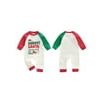 thumbnail image 2 of BemeyourBBs Christmas Baby Boy Outfit Sorry Santa I Drink All the Milk Romper Long Sleeve Letter Print Newborn Jumpsuit Xmas Clothes, 2 of 9