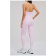 thumbnail image 2 of AEXTO Workout Sets for Women Cross Back Padded Tank Tops Matching Leggings Yoga Outfits, 2 of 6
