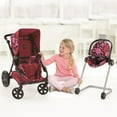 Icoo Grow with Me Doll Playset with Stroller & Highchair