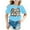 Blue, variant on ibiyuan Kids Shirts Girls Size 10-12 Holiday Short Sleeve Girls T Shirts Size 6 Graphic Hearts Cotton Top Round Neck Tees Loose Fit Birthday Gifts Party Top,10-12 Years
