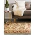 thumbnail image 4 of Rugs.com Aditi Collection Rug – 5' 3 x 8' Cream Low Rug Perfect For Living Rooms, Large Dining Rooms, Open Floorplans, 4 of 9