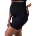 thumbnail image 4 of Ingrid & Isabel For Every Belly Women's Maternity Seamless Maternity Mid Thigh Shaping Short, Sizes S-XXXL, 4 of 9