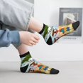 thumbnail image 2 of Pofeuu African Women Print 30cm Socks, Adult Running Hiking Socks for Youth and Adult, 2 of 7