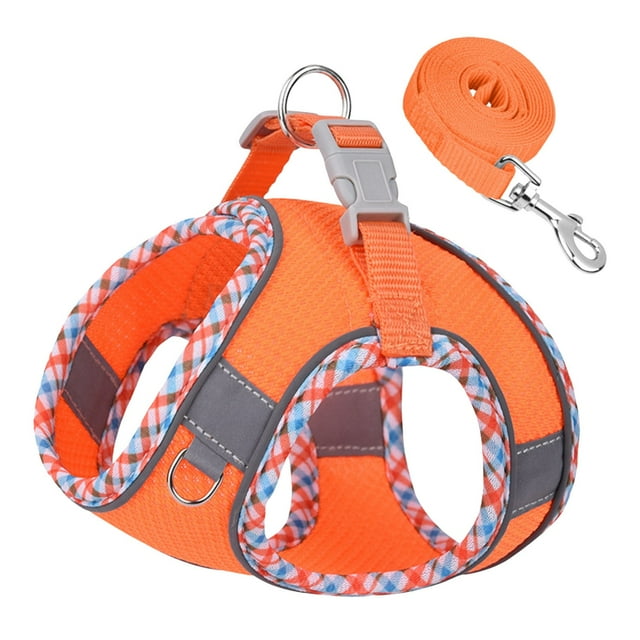 SXcggal 1 PCS Dog Harness For Small Medium Large Dogs No Pull Puppy Harness And Leash Set Dog Harness For Walking Running Training Small Dog Harness Medium Dog Harness Cute Practical Pet Accessories