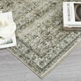 thumbnail image 2 of Washable Area Rugs 9x12 Large for Living Room, VintageFloor Carpet with Non-Slip Backing, Low Pile, for Playroom Nursery Room(Tan), 2 of 7