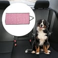 thumbnail image 2 of Unique Bargains 1 Pcs Universal Waterproof Car Seat Cover for Pet Bone Paw Pattern Pink, 2 of 6