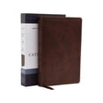 thumbnail image 1 of Pre-Owned NRSV Catholic Edition Gift Bible, Brown Leathersoft (Comfort Print, Holy Bible, Complete Catholic Bible, NRSV CE): Holy Bible Paperback, 1 of 1