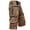 Coffee, variant on Cargo Denim Jeans Shorts for Men 2026 - Men's Cargo Combat Shorts with Zip Pockets Casual Knee Length Denim Half Pants Summer Workwear for Tactical, Military, Hunting, Climbing